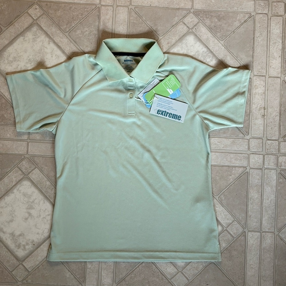 ‼️🆕‼️Extreme Performance Polo Shirt Size Medium Women's Ladies Golf mint green